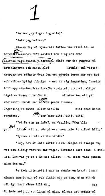 Manussida, Zenit och Nadir.