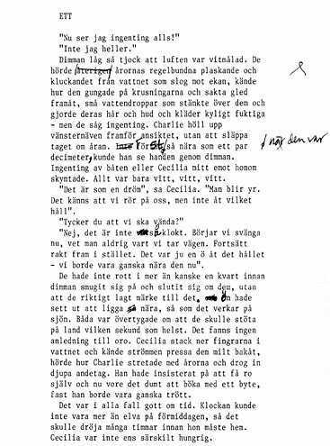 Manussida, Zenit och Nadir.