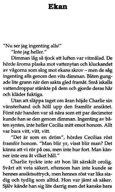 Boksida, Zenit och Nadir.